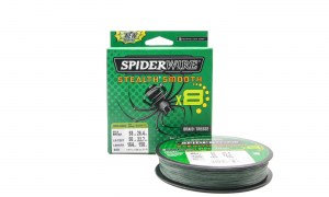 Spiderwire Stealth Smooth 8 Braid green 150м 029мм 26,4кг Темнозеленая